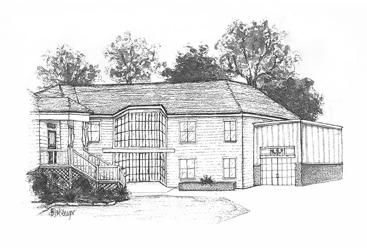 A New Leaf School sketch rendering